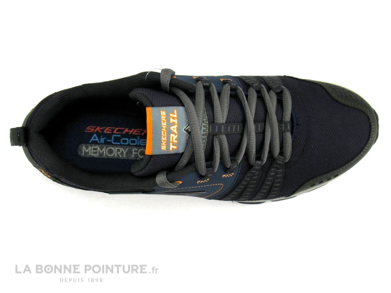 Skechers Escape Plan 51591 Gris Bleu - Mens Sport Casual - Basket – Image 6