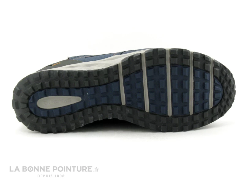 Skechers Escape Plan 51591 Gris Bleu - Mens Sport Casual - Basket – Image 7