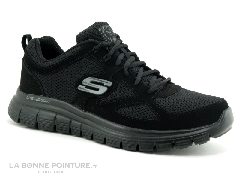 Skechers Burns Agoura - Black - 52635 - Chaussure Sport Homme – Image 5