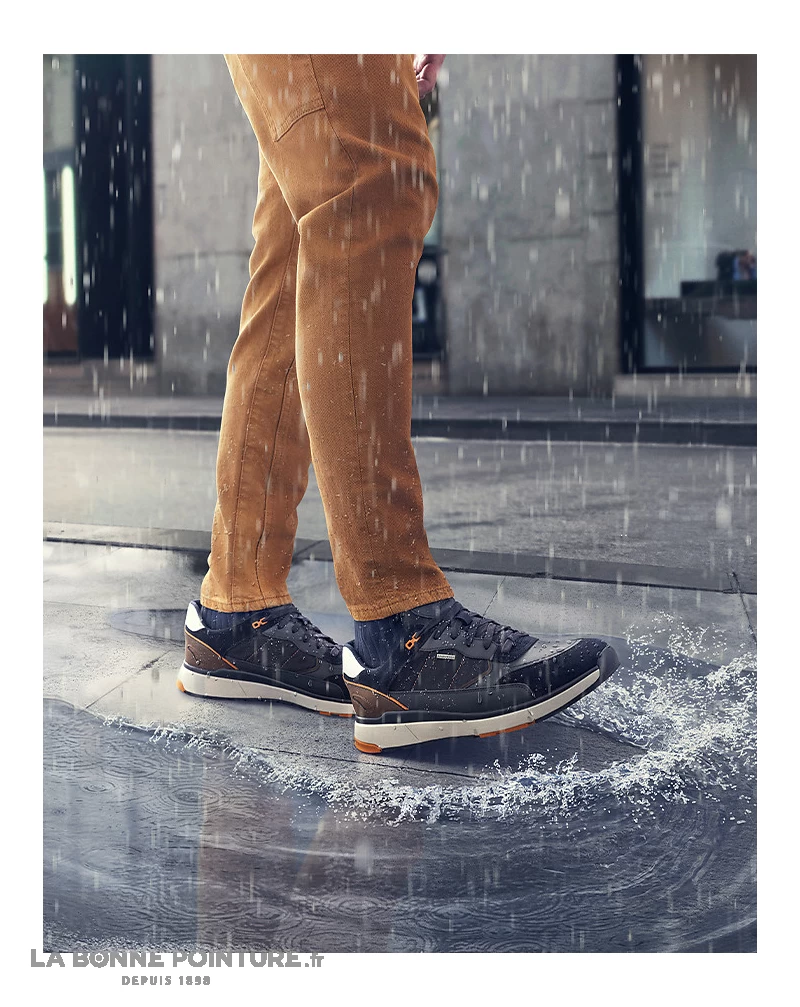 Geox DELRAY - U260MB - Black Mud - Basket Ville Homme – Image 8