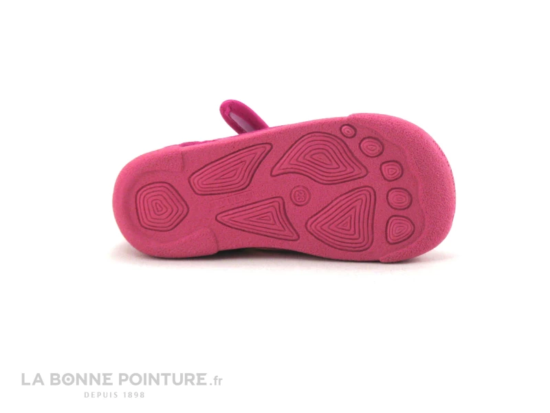 Michu Shoes 2571 Rose Fuchsia - Licorne - Chausson Ballerine Fille – Image 4