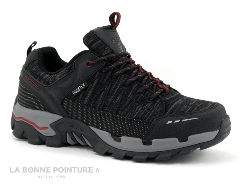 Dockers 47BZ007 706 - Basket Noire Homme A Lacets – Image 5