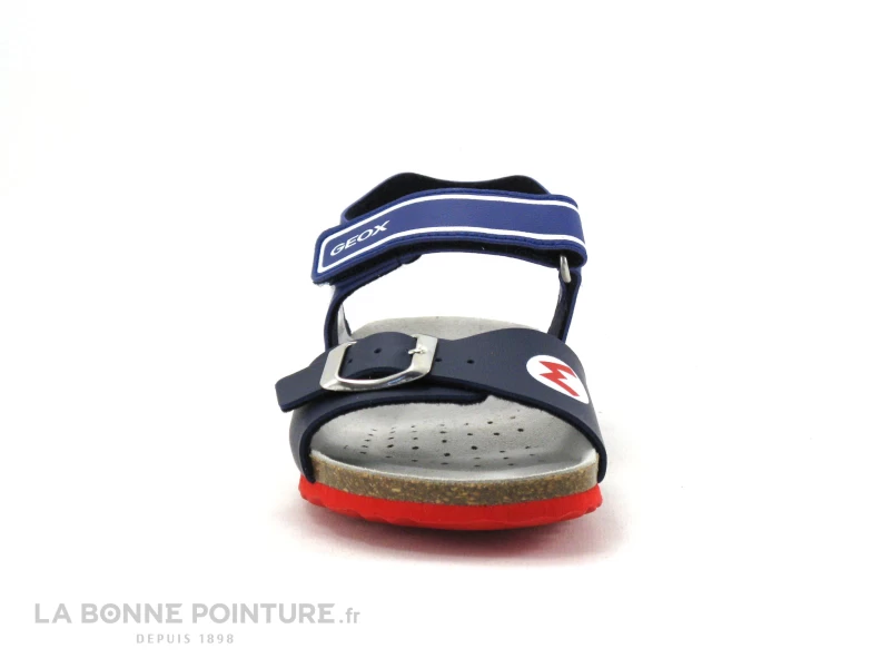 Geox Super Mario J258LC Navy Royal - Sandale Bleu Marine GARCON – Image 2