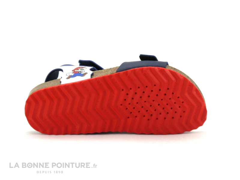 Geox Super Mario J258LC Navy Royal - Sandale Bleu Marine GARCON – Image 7