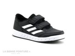 Adidas Alta Sport CF K - D96829 - Noir Blanc - Basket