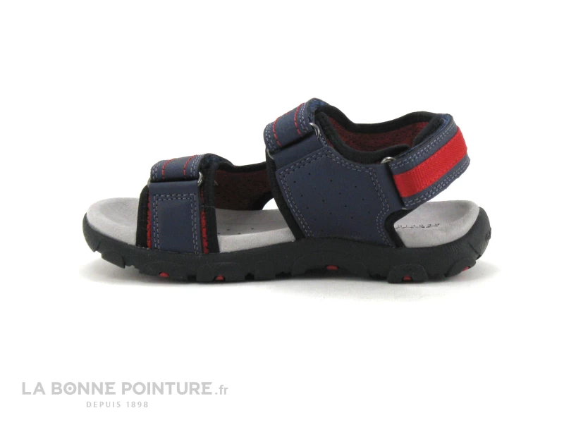 Geox J0224A Sandale STRADA - Navy Red - GARCON – Image 3