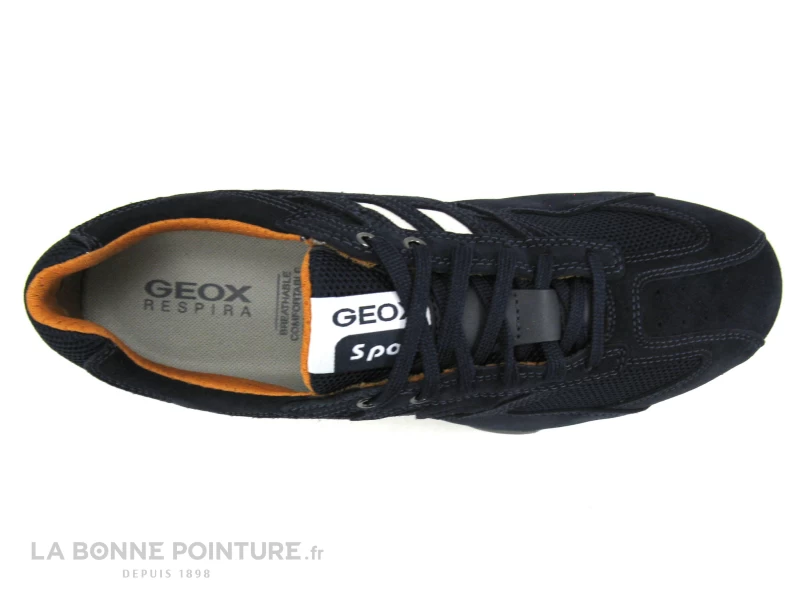 Geox U4207K Uomo Snake Navy - Basket Basse Homme – Image 6