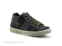 Angus Angel AVRIL C17624B - Noir - Etoiles Kaki - Bandes Bleu-rouge