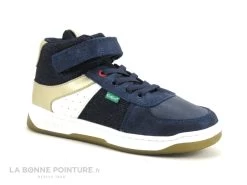 Kickers KICKALIEN Marine Or - 900870 - Basket Montante