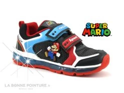 Geox SUPER-MARIO J1644A Android - Black Sky - Basket Basse Led