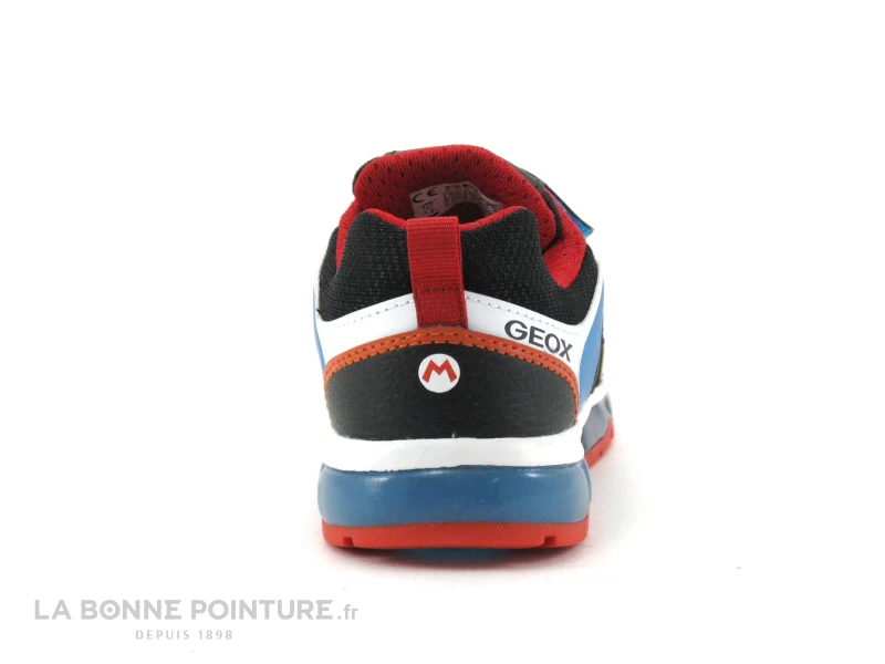 Geox SUPER-MARIO J1644A Android - Black Sky - Basket Basse Led – Image 4