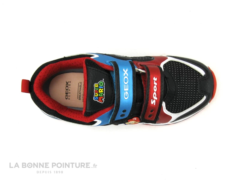 Geox SUPER-MARIO J1644A Android - Black Sky - Basket Basse Led – Image 6