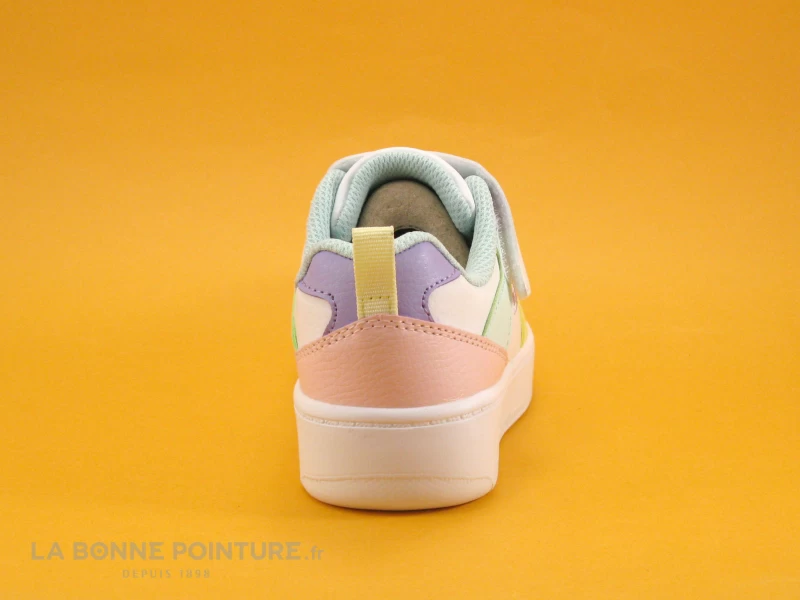 Skechers Street Girls - 310156L Sport Court - Basket Fille Blanc - Multi – Image 4