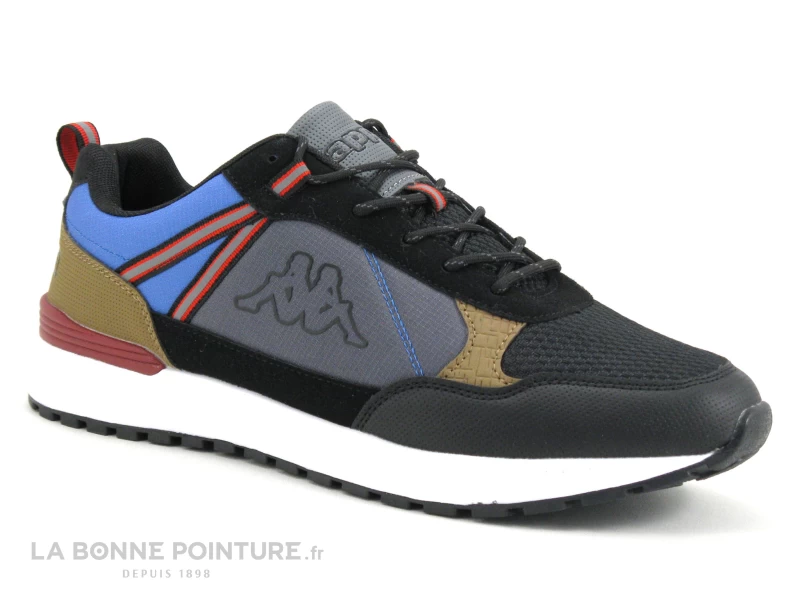 Kappa ANTOR 331C8FW A6Q - Grey Black Azur - Sneakers Homme – Image 5