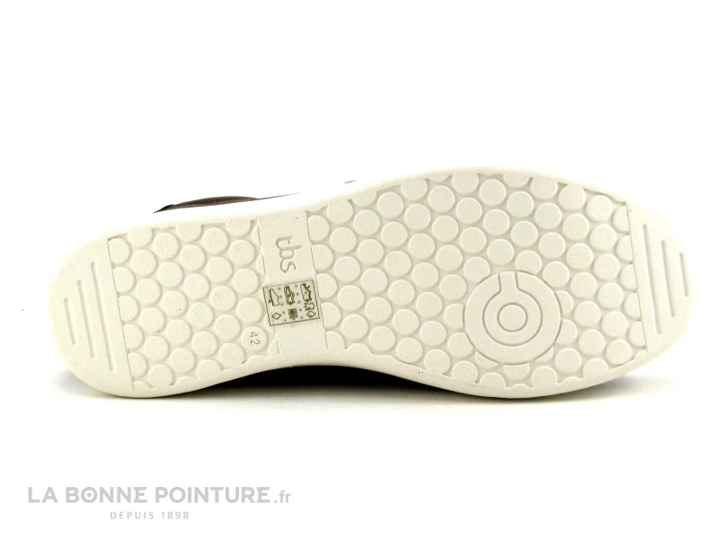 Tbs LILLIAN B8095 Tan - Basket Cuir Marron Homme Avec Zip – Image 7