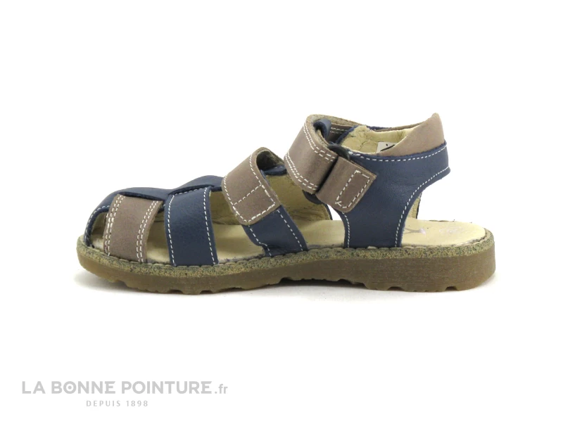 K-K Kolev And Kolev 25-2 - Beige Bleu Marine - Sandale Enfant – Image 3