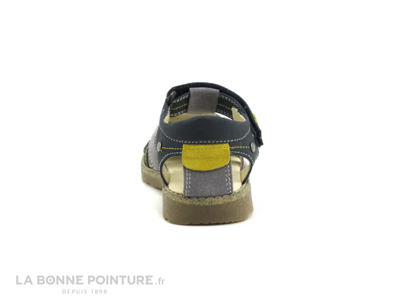 K-K Kolev And Kolev 27-2 Gris Bleu Marine - Nu-pieds – Image 4