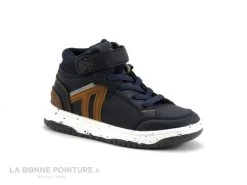 Alma Planete ECKOS Navy - Sneakers Montantes GARCON