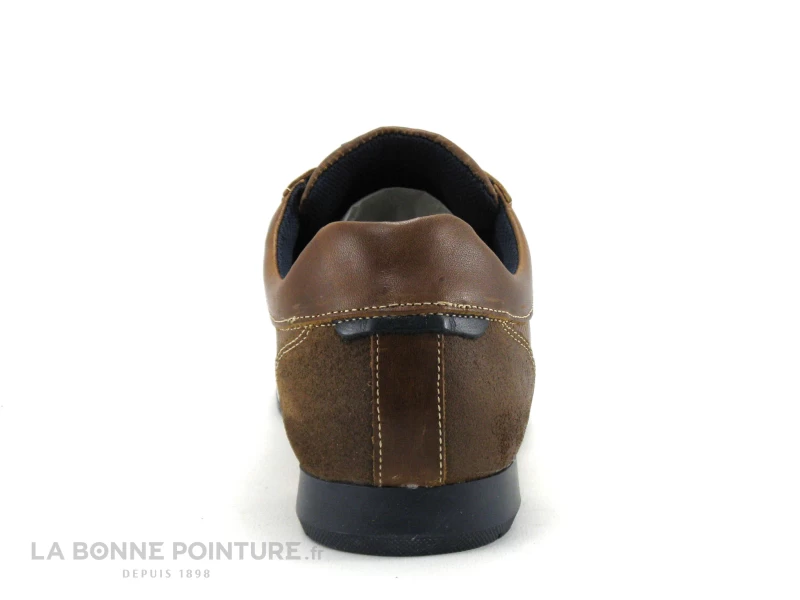 Morans SABAR Cognac - Basket Ville Homme Marron - Lacet Bleu – Image 4