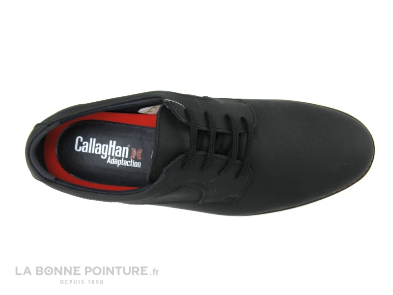 Callaghan 45000 - Cuir Noir Mat - Chaussure Derbi Homme – Image 6