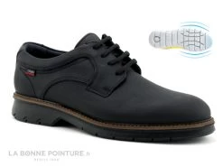 Callaghan 45000 - Cuir Noir Mat - Chaussure Derbi Homme