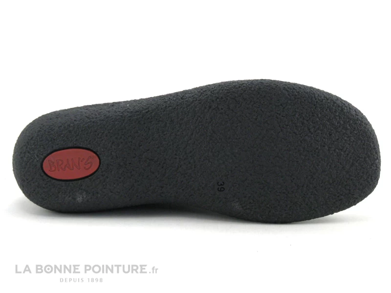 Brans 13580 Negro - Boots Femme Cuir Noir Avec Elastique Et Zip – Image 6