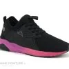 Kappa SAN PUERTO 36153ZW - Noir - Rose - Sneakers Fille