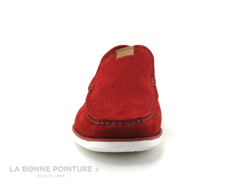 Point D Orgues POMOU Rouge - Mocassin Souple Homme – Image 2