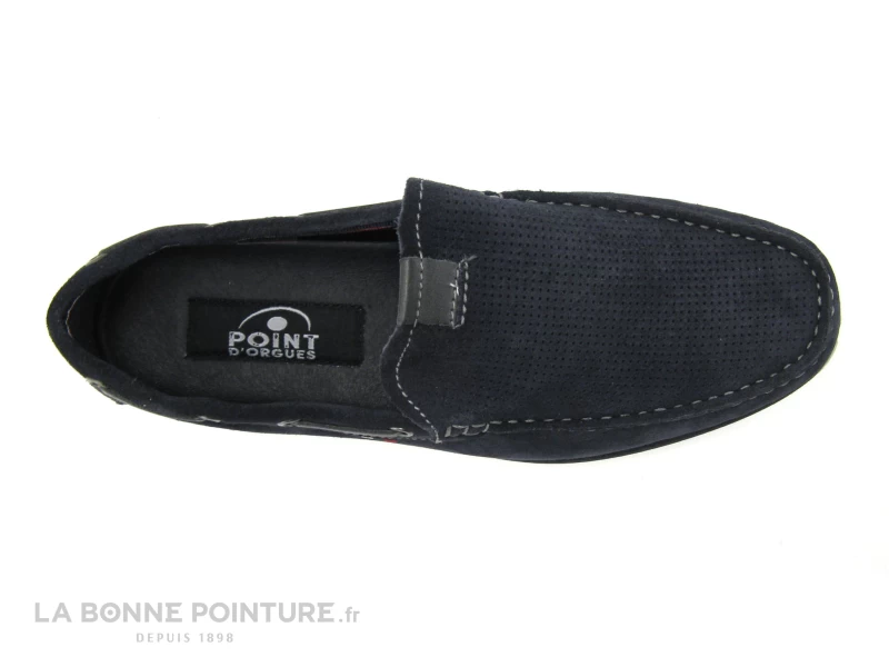 Point D Orgues POSA Bleu Marine - Mocassin Homme – Image 4