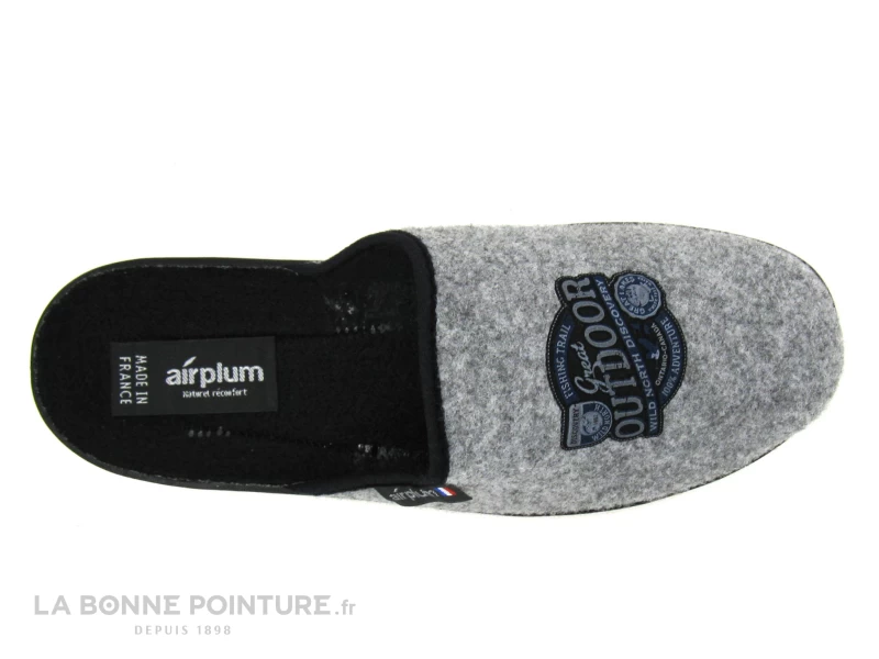 Airplum FRIMA Gris - Pantoufle Mule Homme Ultra Souple – Image 3