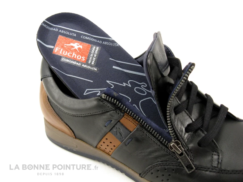 Fluchos DANIEL F1281 Noir Et Marron - Basket Ville Homme – Image 5