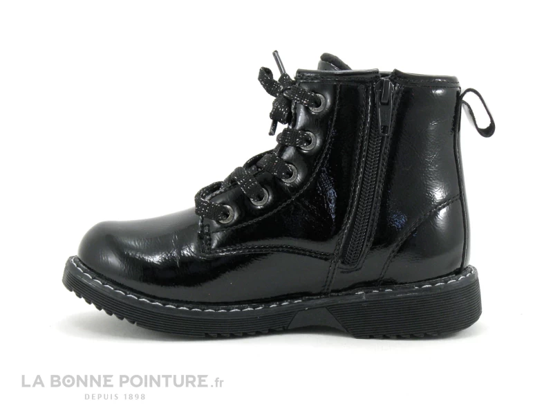 Dockers 49PS702 670 Noir - Graffitis - Boots Mode Fillette – Image 3