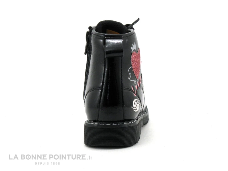 Dockers 49PS702 670 Noir - Graffitis - Boots Mode Fillette – Image 4