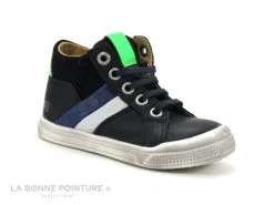 Bopy VINTAGE Marine - Sneakers Montantes GARCON Avec Zip