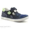 SK8 Noba - Bleu Marine - Vert - Chaussure Velcro GARCON