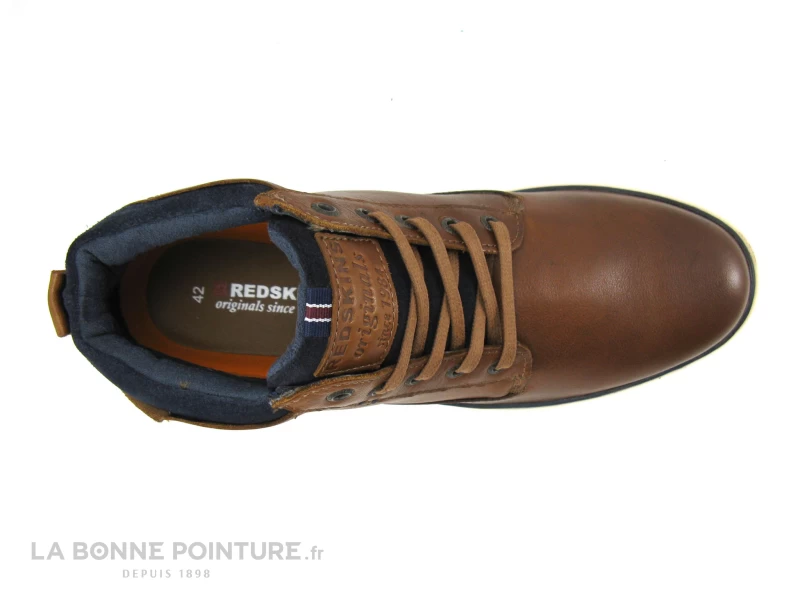 Redskins ZLATAN Cognac Marine - Chaussure Montante Homme – Image 6