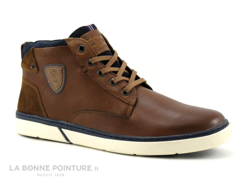 Redskins ZLATAN Cognac Marine - Chaussure Montante Homme – Image 5