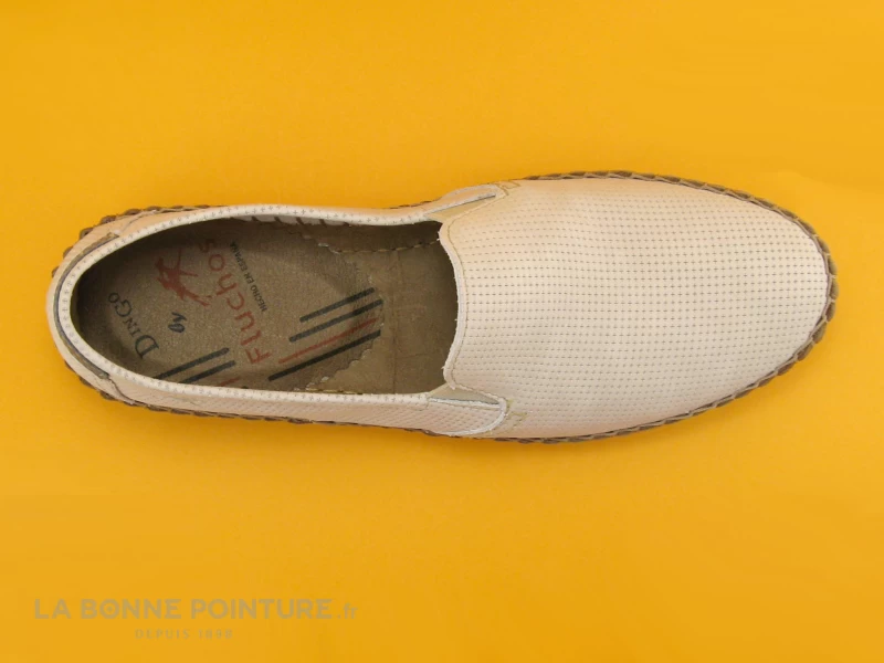 Fluchos 8674 Bahamas Cristal - Mocassin Blanc Homme – Image 6