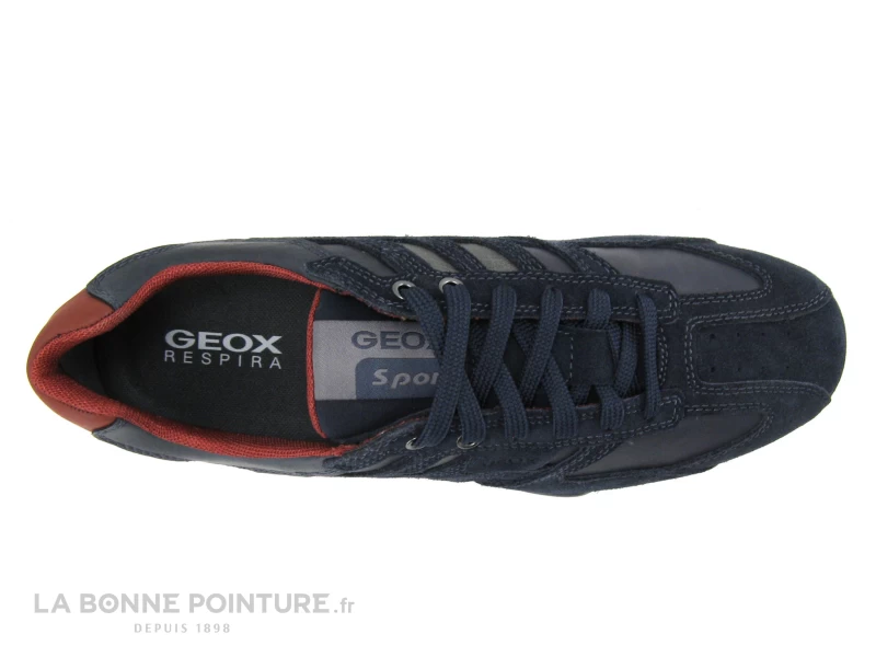 Geox U4207K Snake Navy - Basket Ville Homme – Image 6