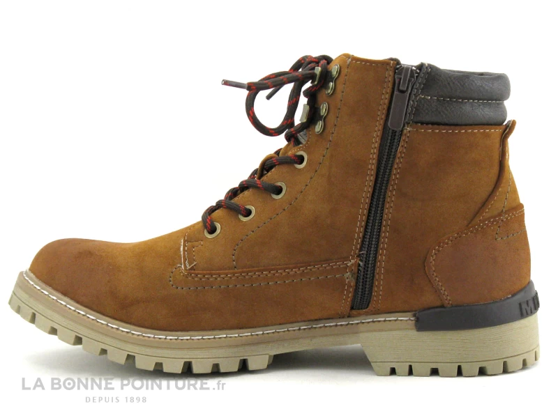 Mustang 4142 602 360 Mittelbraun - Bottillon Homme Marron – Image 3