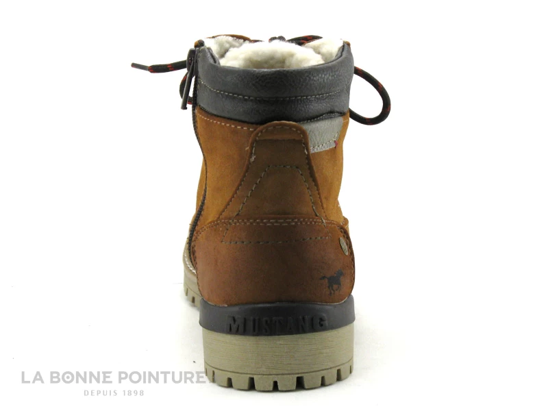 Mustang 4142 602 360 Mittelbraun - Bottillon Homme Marron – Image 4