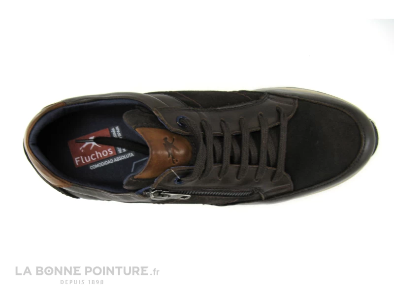 Fluchos EMORY F1295 Habana Cafe - Basket Ville Homme Marron – Image 6