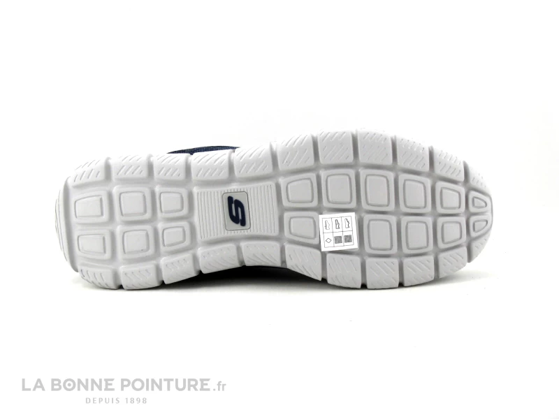 Skechers Track Front Runner Bleu Marine - Basket Sport Homme – Image 7