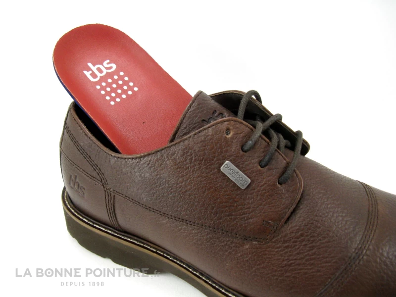 TBS PONWELL B8245 - Chaussure Derbi Homme Marron Fonce – Image 6