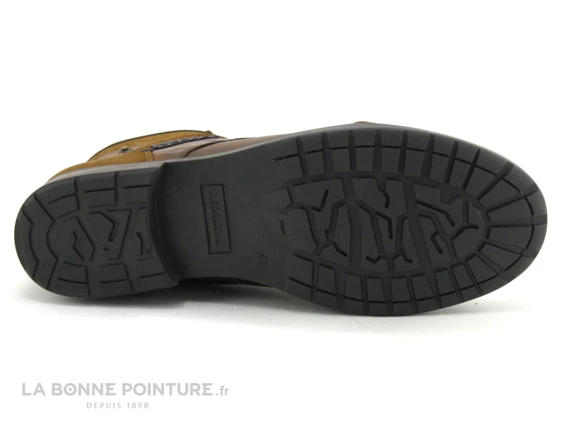 Redskins NITRO Cognac - Boots Homme Marron Avec Zip Et Lacet – Image 7