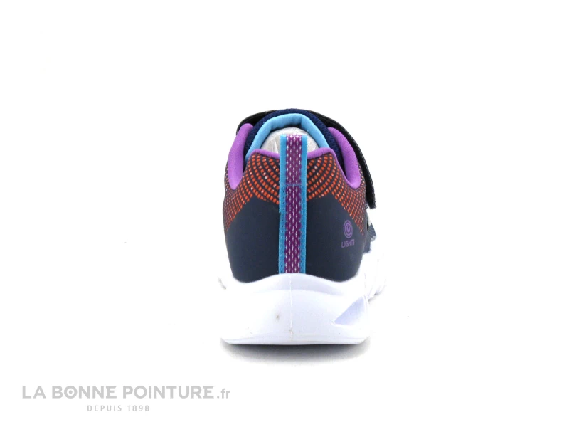 Skechers 303700l - Flicker Flash - Navy Multi - Basket Fille – Image 4