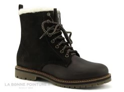Hooper PHOEBE Brown - Boots Cuir Marron Femme