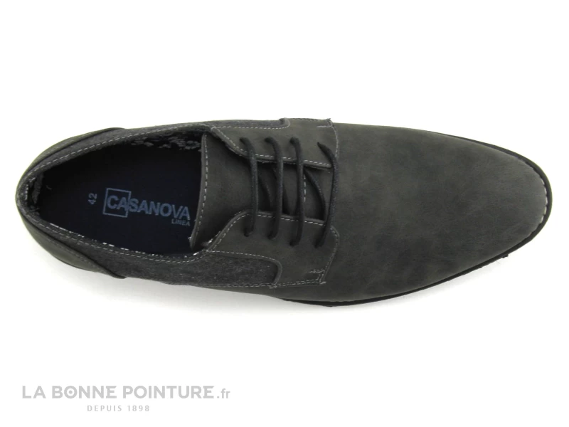 Casanova 12119 DICI - Noir - Gris - Derby Homme – Image 3