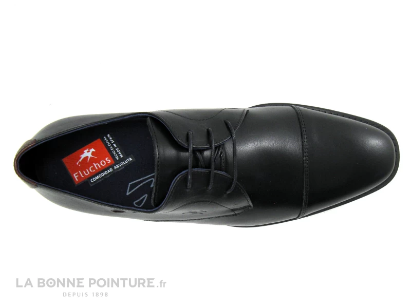 Fluchos F1055 Habana Negro Burdeos - Chaussure Habillee Homme – Image 6
