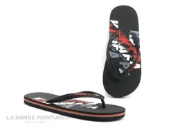 Kappa ALDAN Man - Noir Rouge - Tong Homme